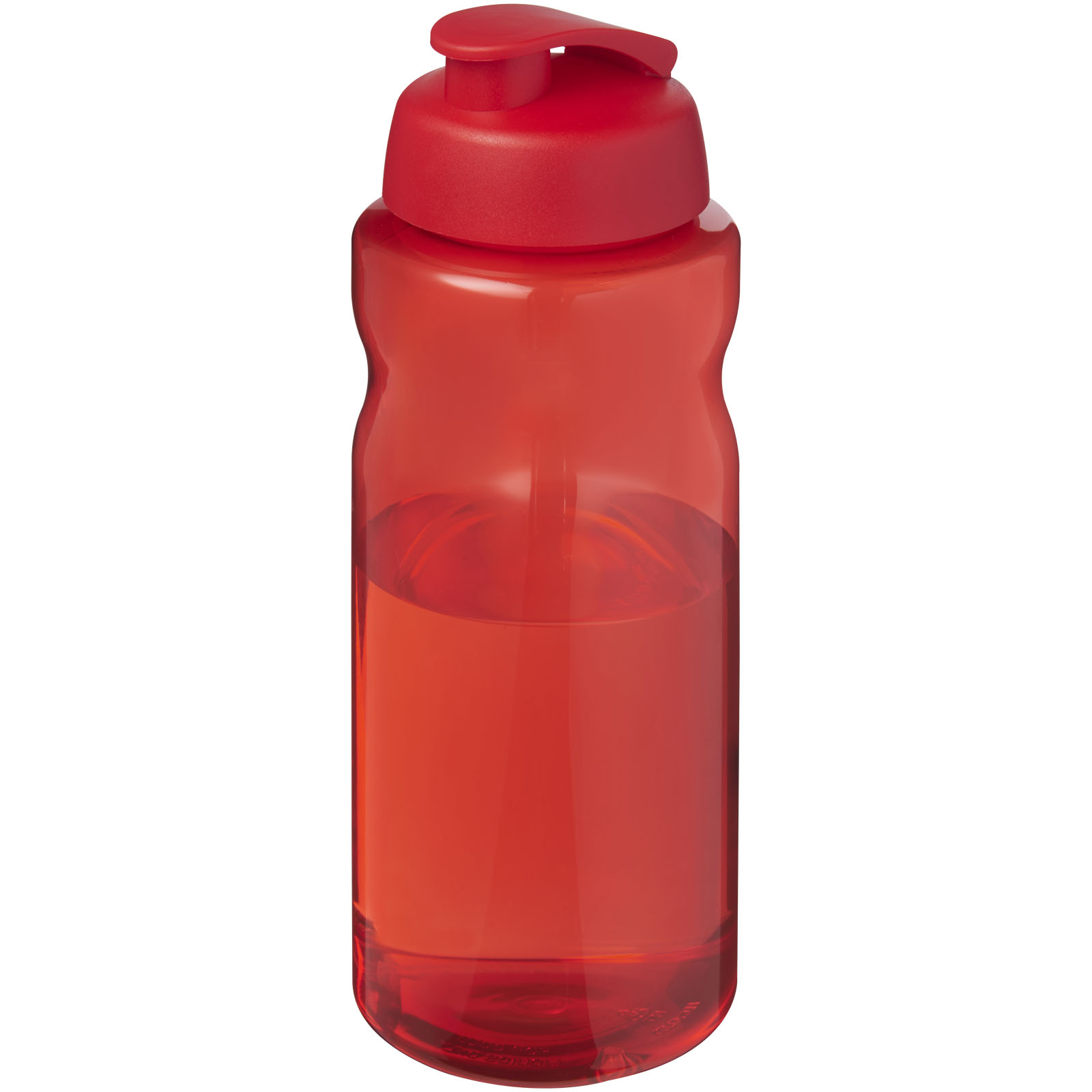 Bouteille de sport H2O Active® Eco Big Base de 1 litre à couvercle rabattable