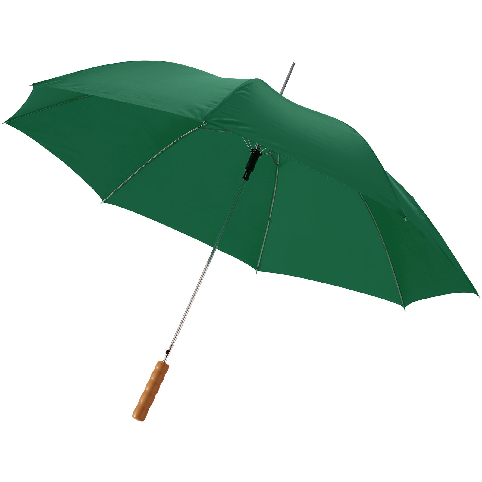 Parapluie 23" à ouverture automatique avec poignée en bois Lisa