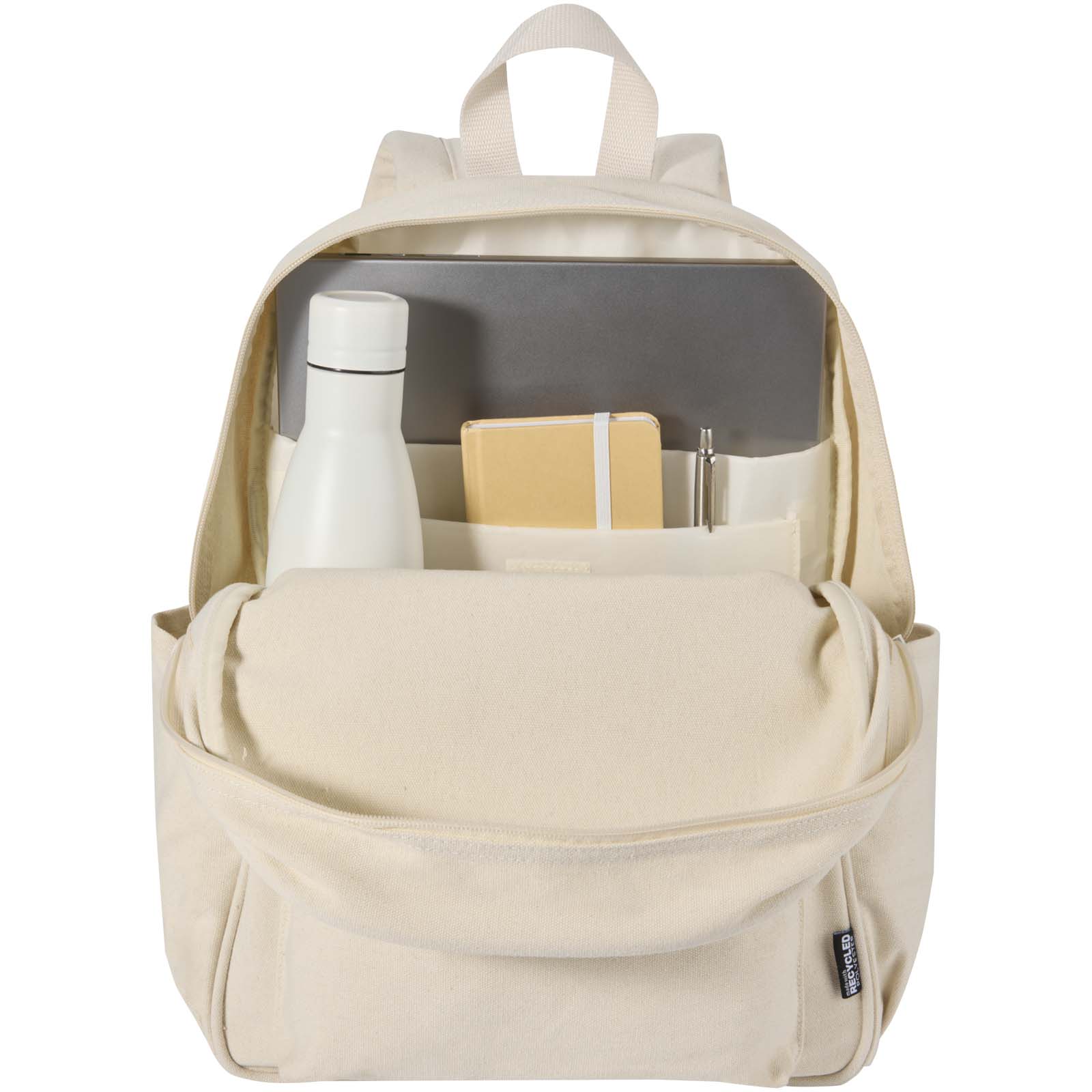 Sac à dos de ville Recanvas recyclé et certifié GRS de 15,6" et 16 L