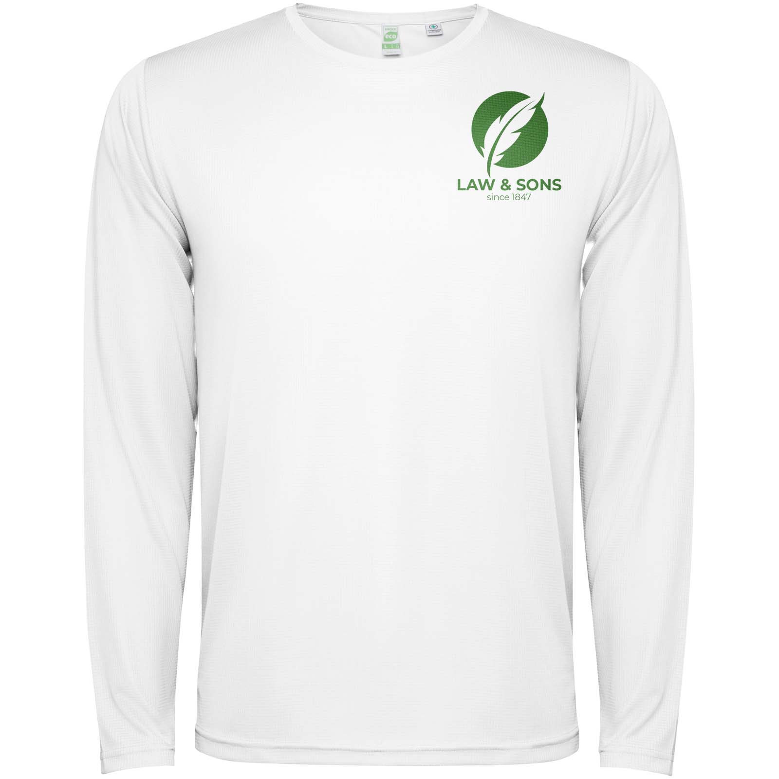 Roly T-shirt de 125 g/m² Estoril unisexe à manches longues