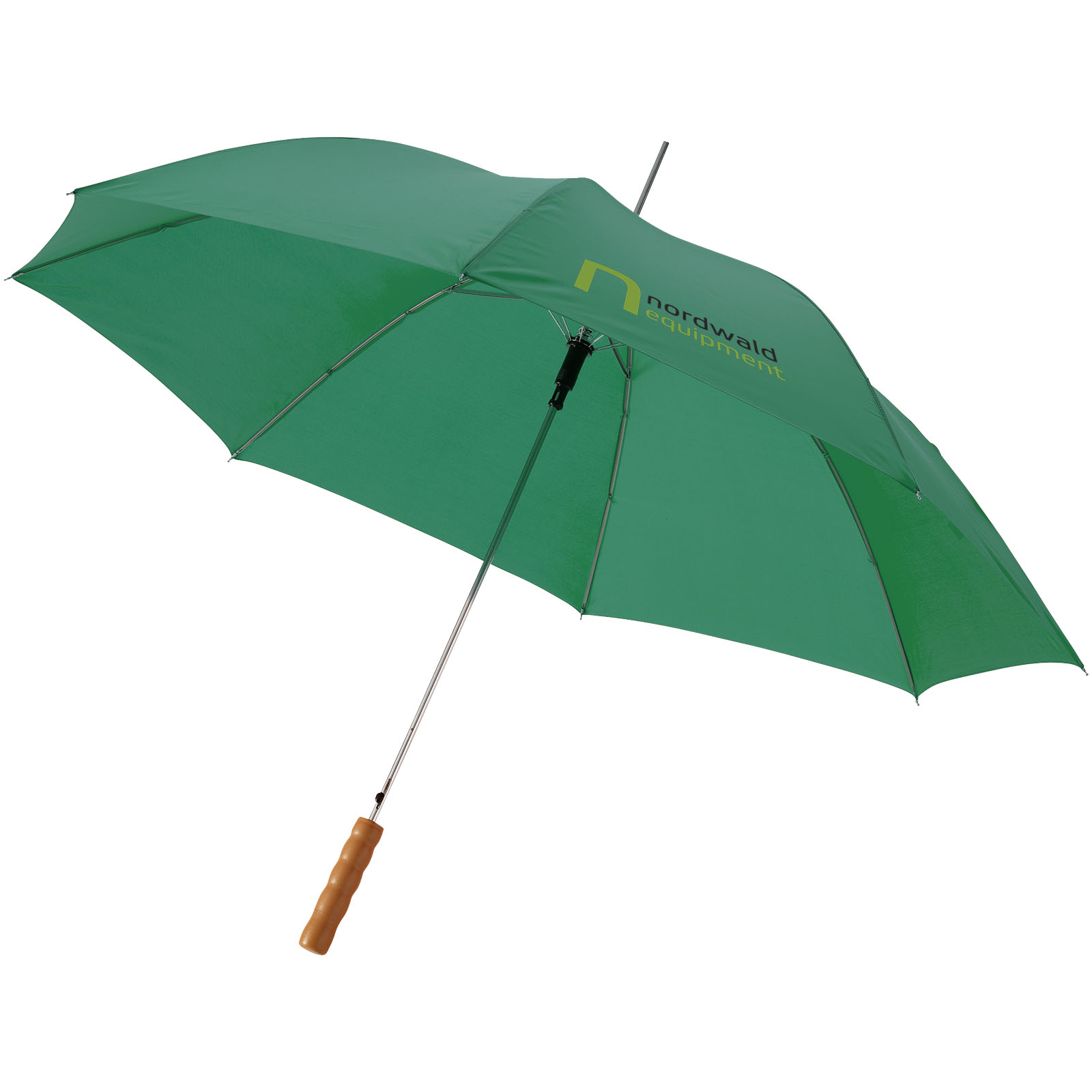 Parapluie 23" à ouverture automatique avec poignée en bois Lisa