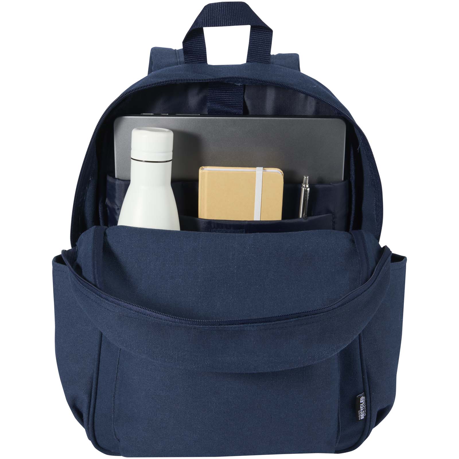 Sac à dos de ville Recanvas recyclé et certifié GRS de 15,6" et 16 L