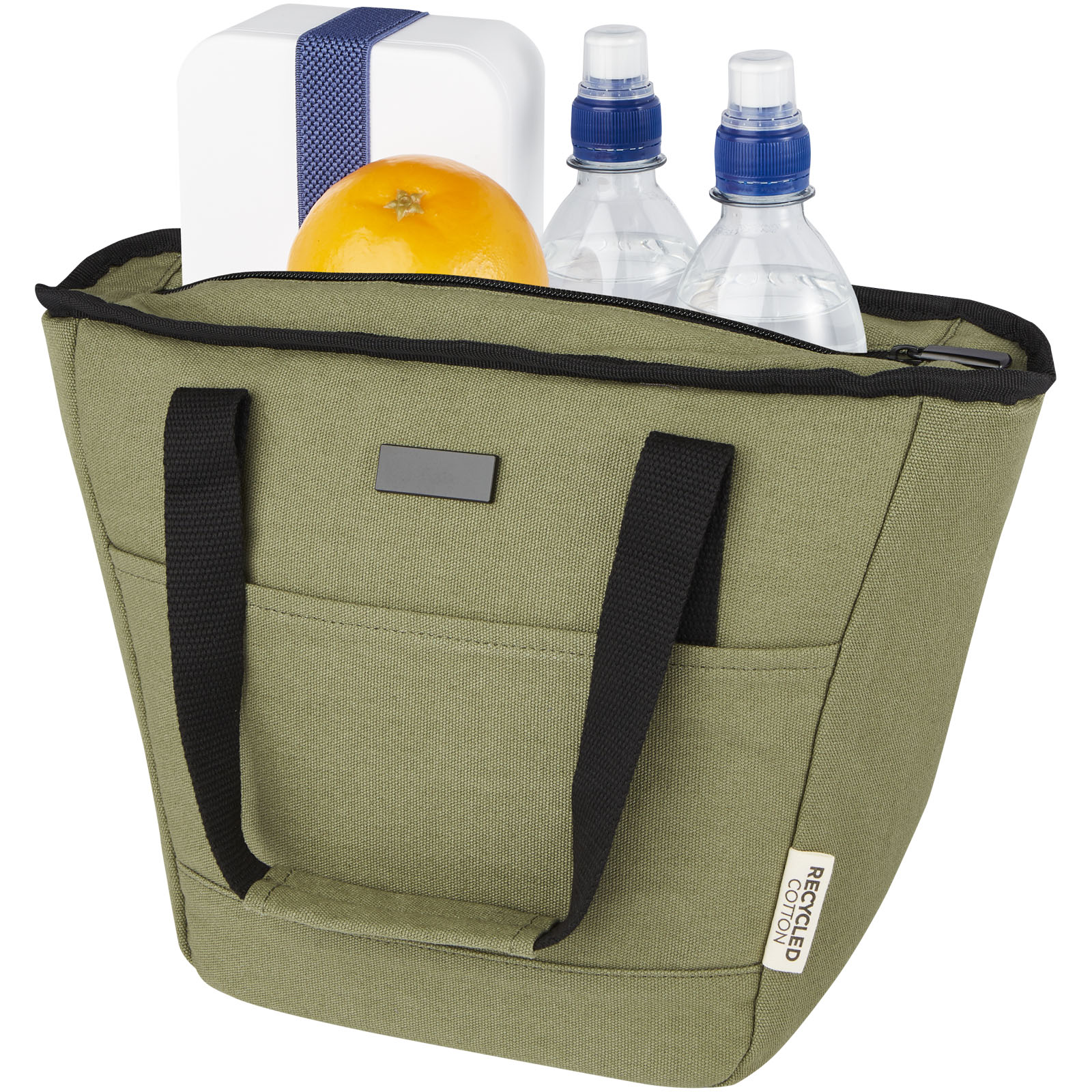 Sac-repas isotherme Joey de 6 L en toile recyclée GRS pour 9 canettes
