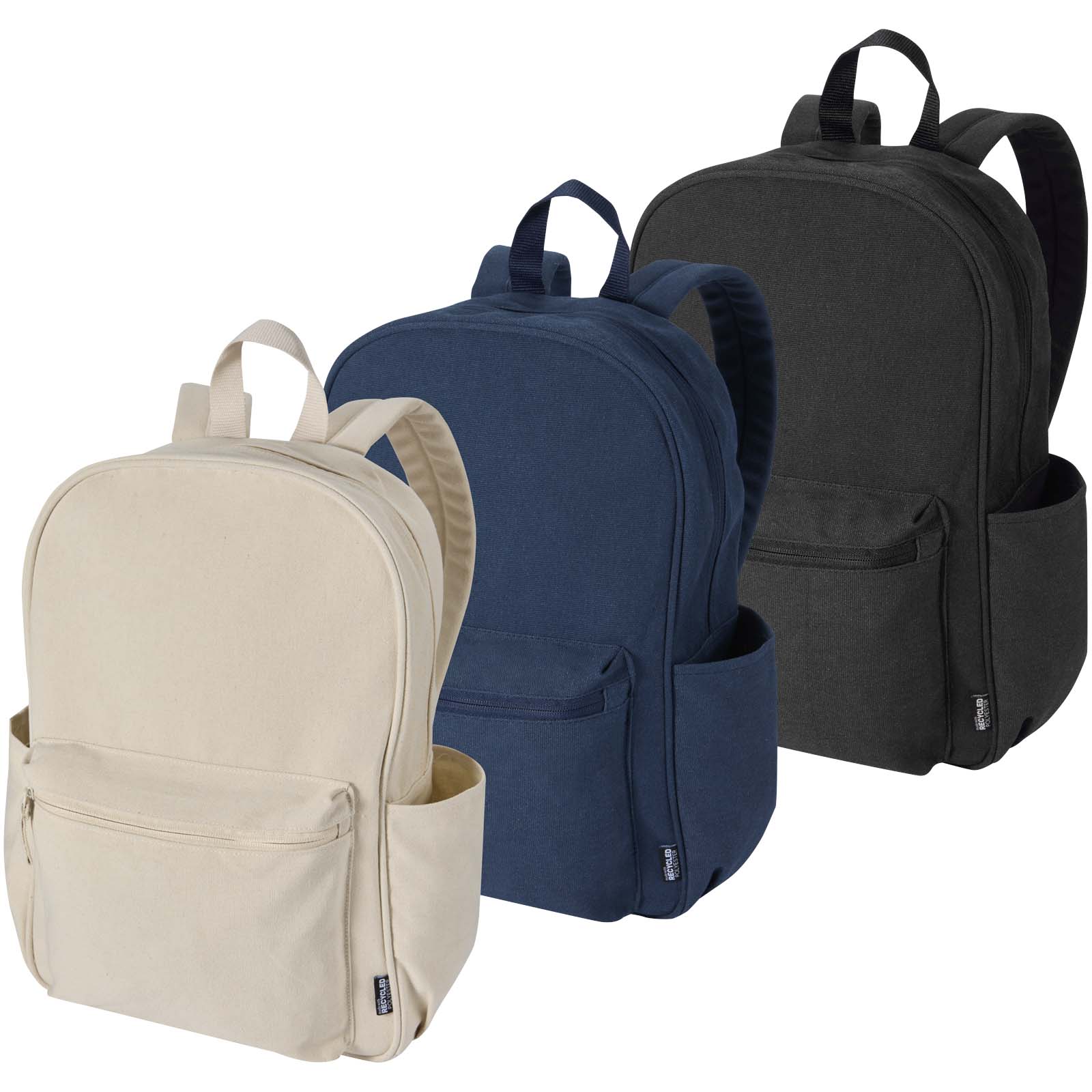 Sac à dos de ville Recanvas recyclé et certifié GRS de 15,6" et 16 L