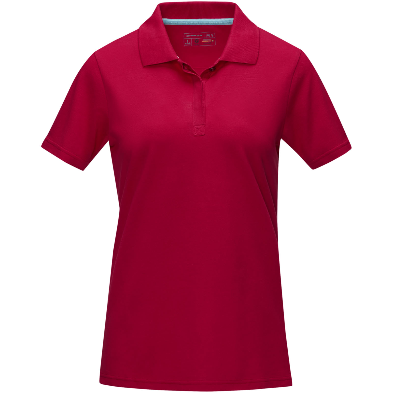 Elevate Polo Graphite bio manches courtes femme