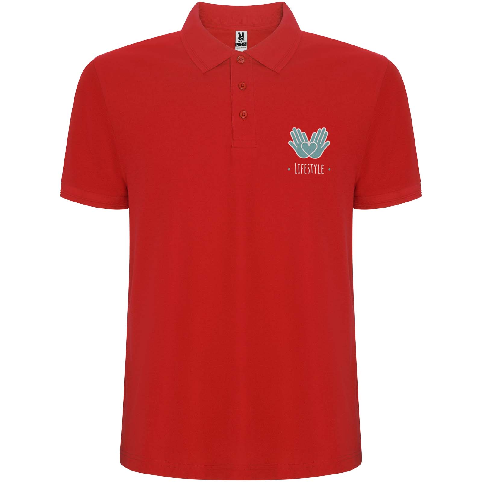 Roly Polo de 220 g/m² Pegaso Premium à manches courtes pour enfant
