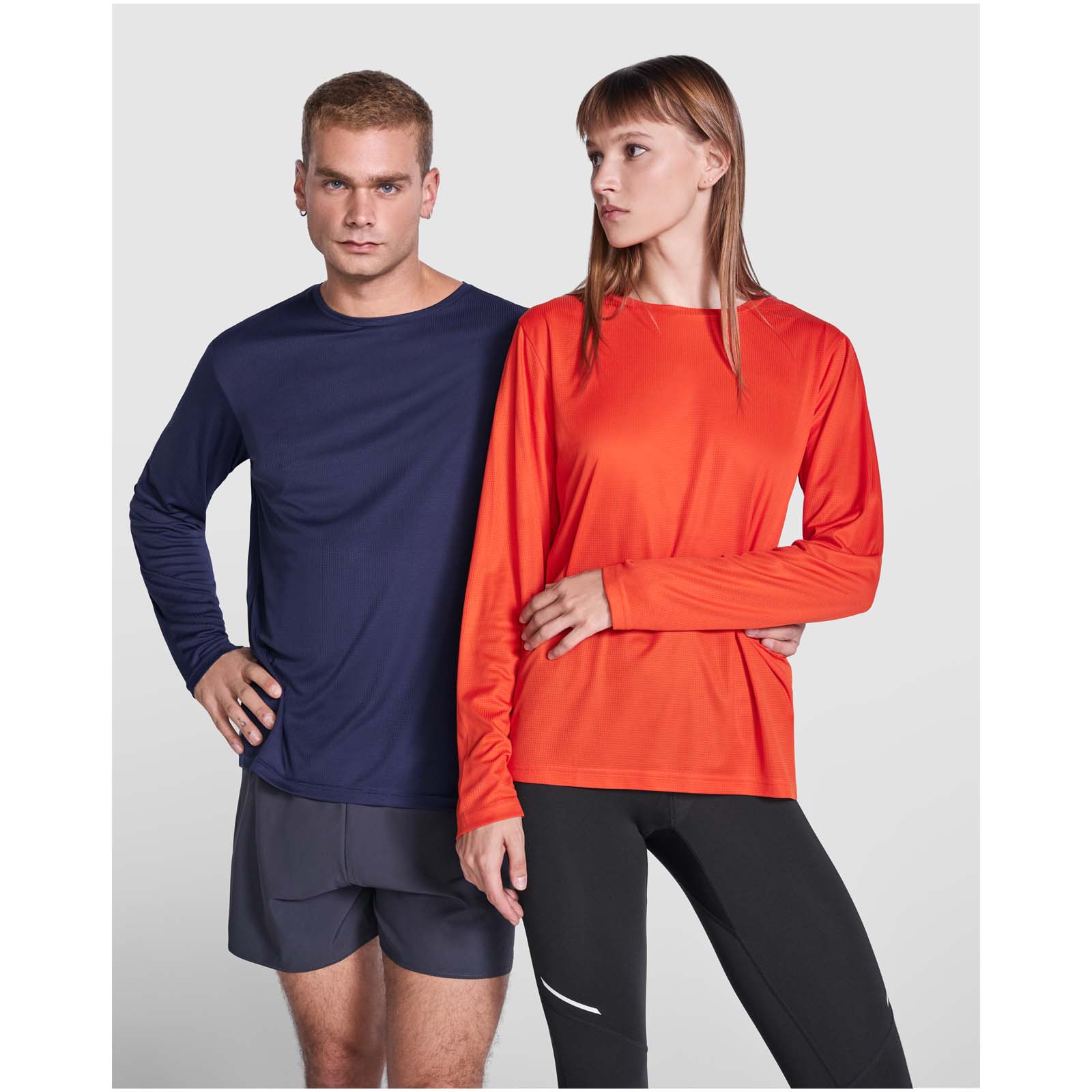 Roly T-shirt de 125 g/m² Estoril unisexe à manches longues