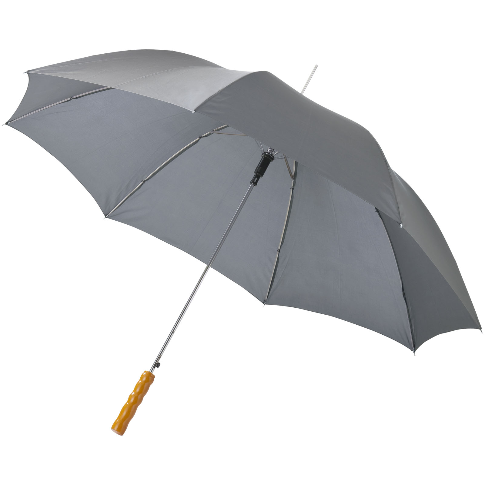 Parapluie 23" à ouverture automatique avec poignée en bois Lisa