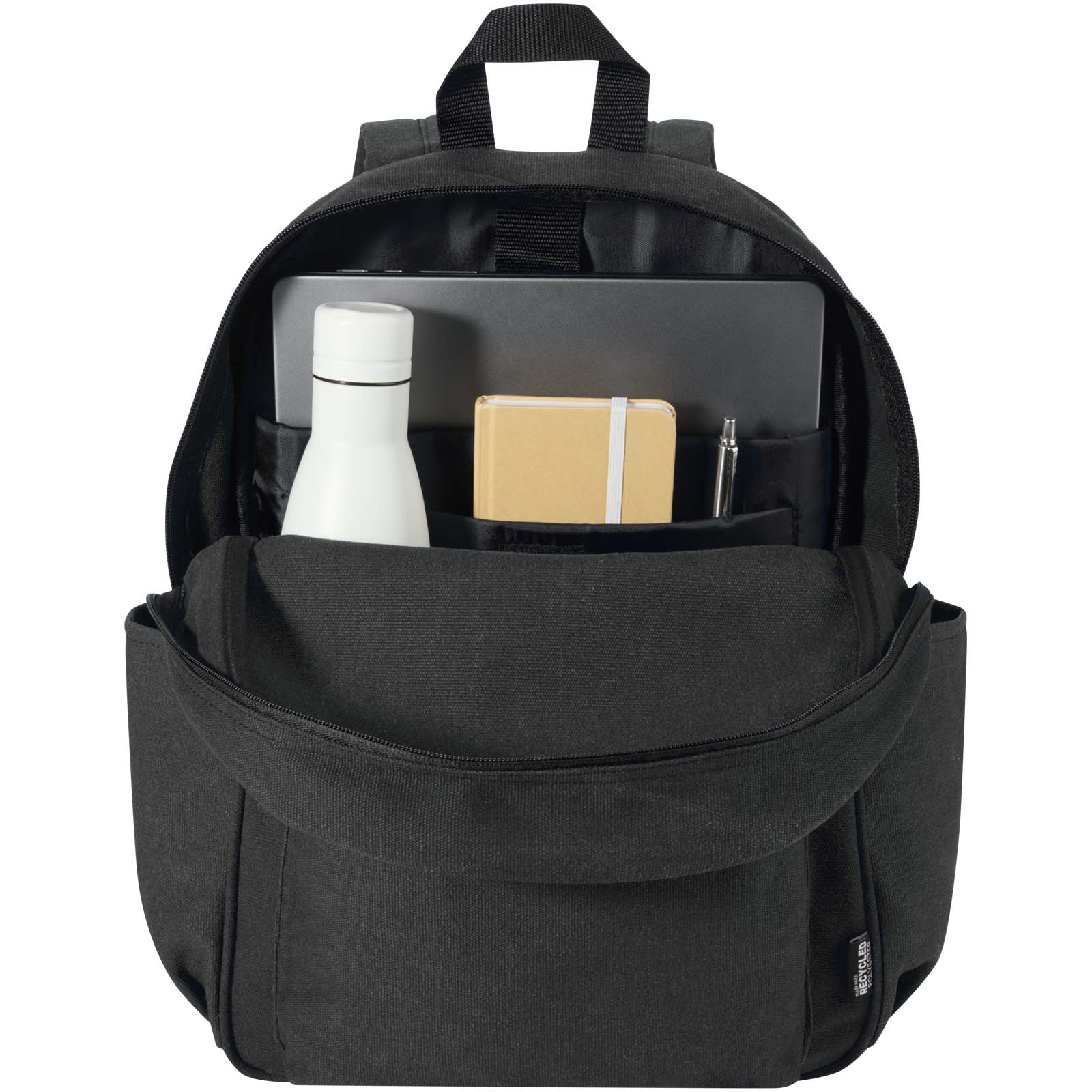 Sac à dos de ville Recanvas recyclé et certifié GRS de 15,6" et 16 L