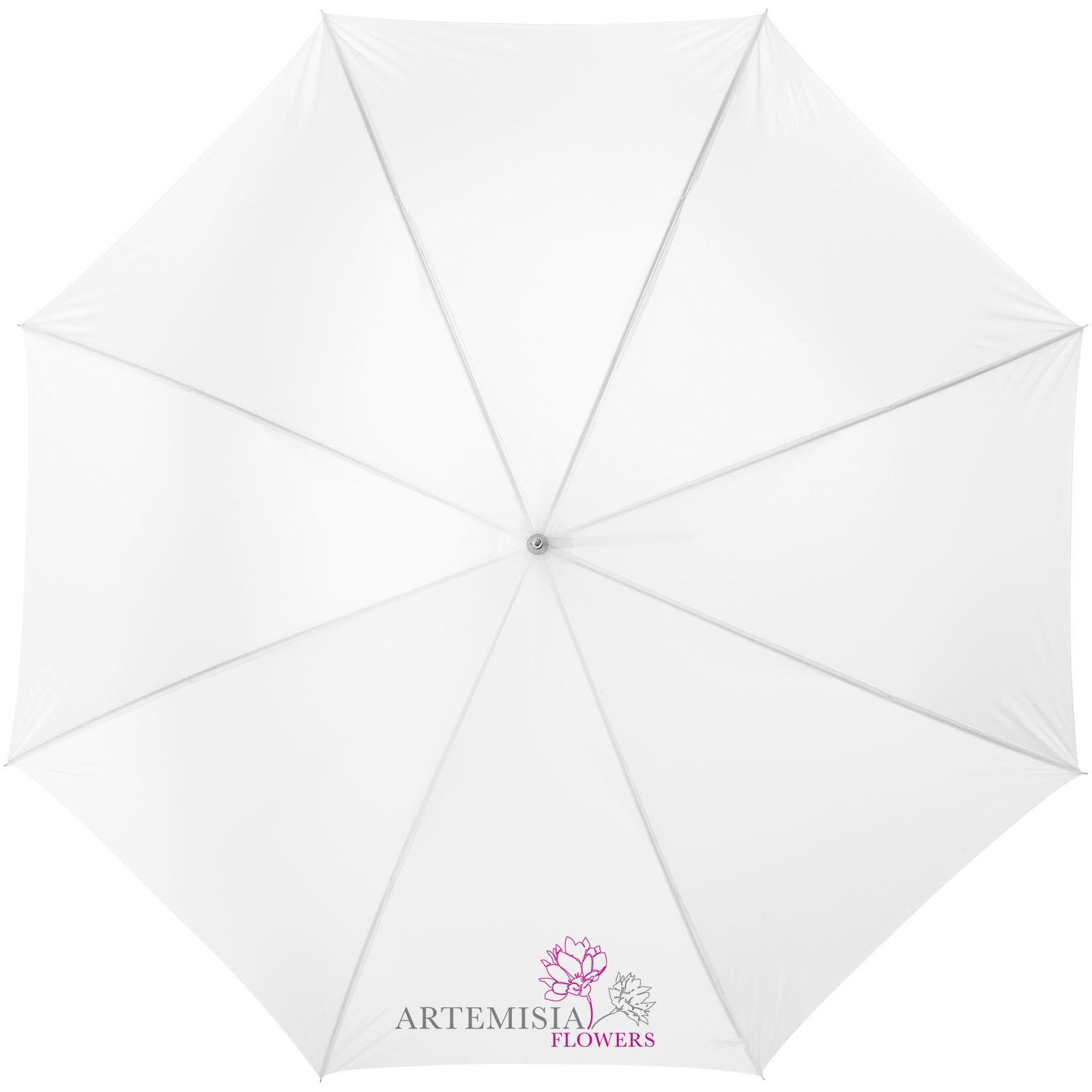 Parapluie 23" à ouverture automatique avec poignée en bois Lisa