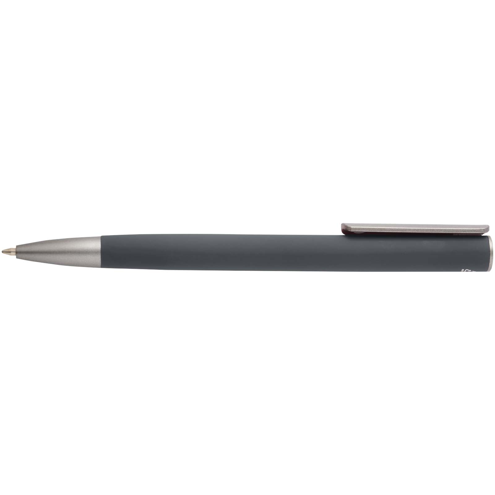 Stylo bille Ziguur en aluminium recyclé (encre noire)