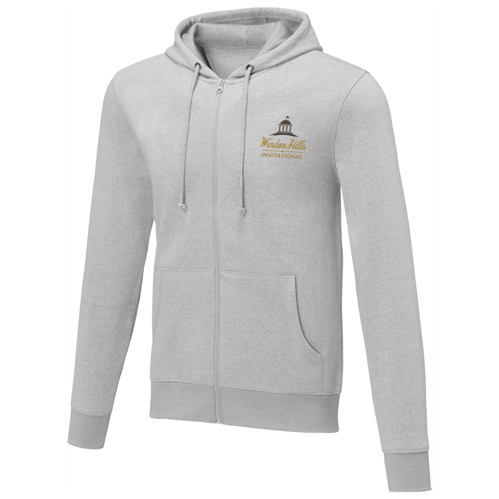 Elevate Sweat à capuche zippé de 240 g/m² Charon pour homme