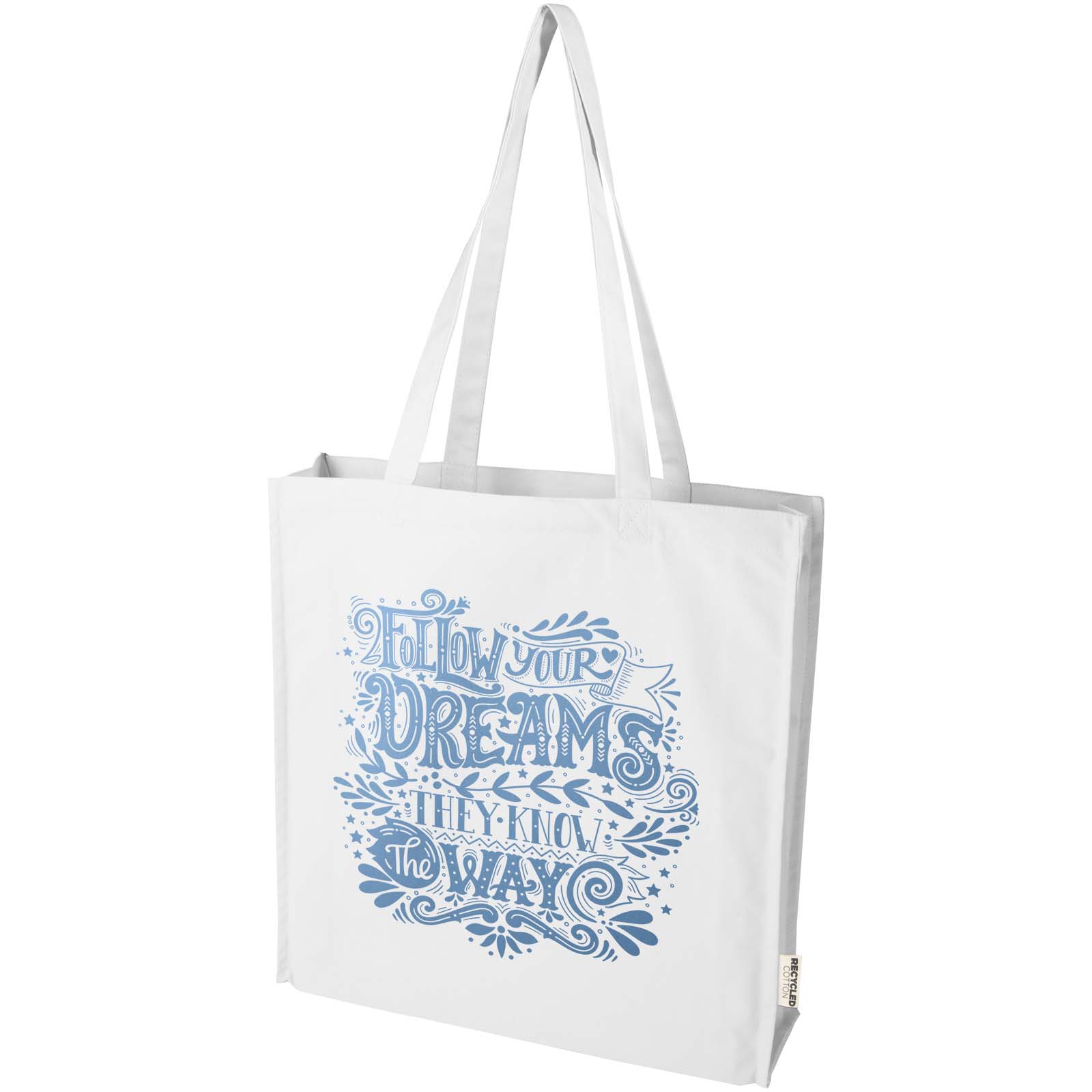 Sac shopping à soufflets Florida certifié GRS 270 g/m² 14L