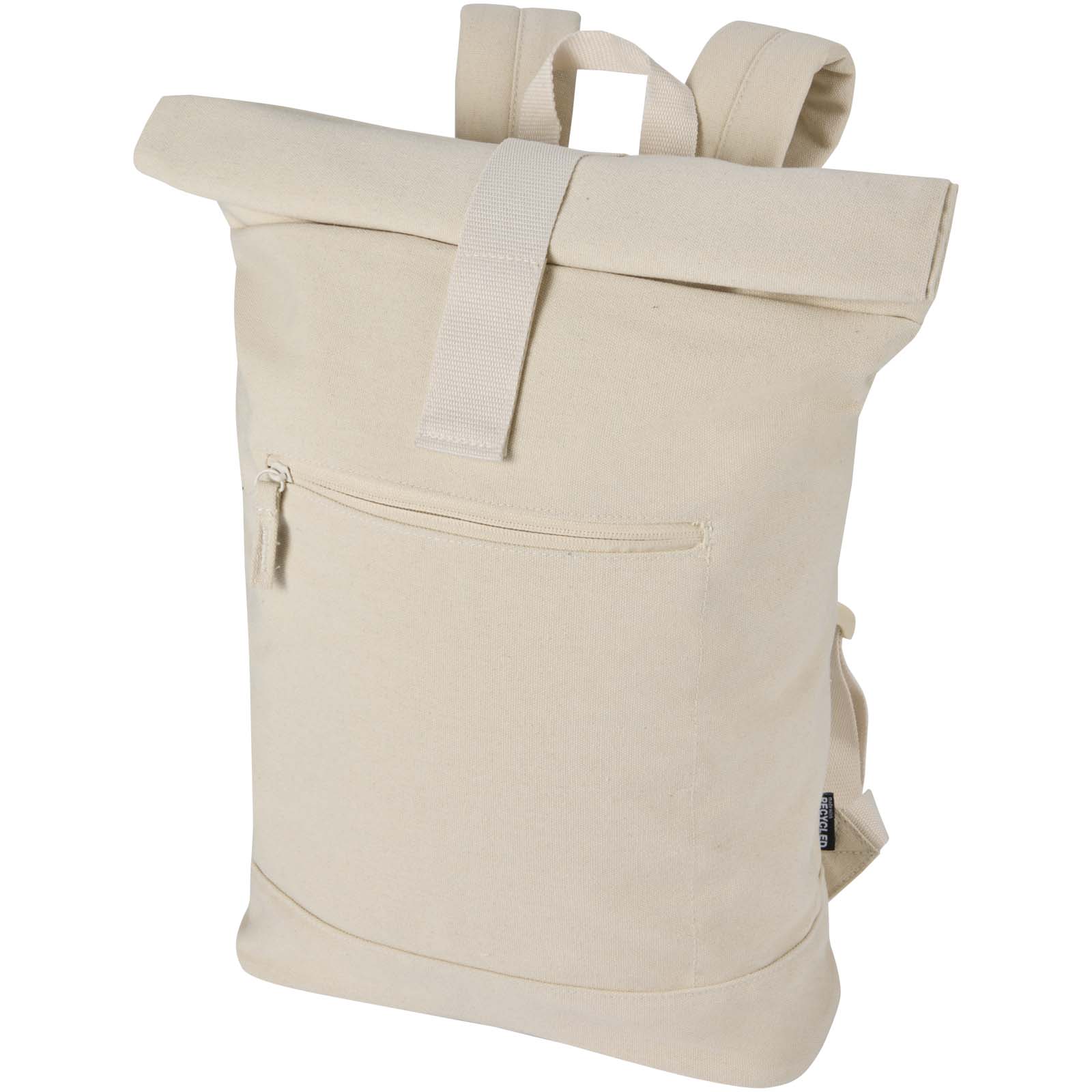 Sac à dos à fermeture enroulable Recanvas recyclé et certifié GRS de 14" et 16 L
