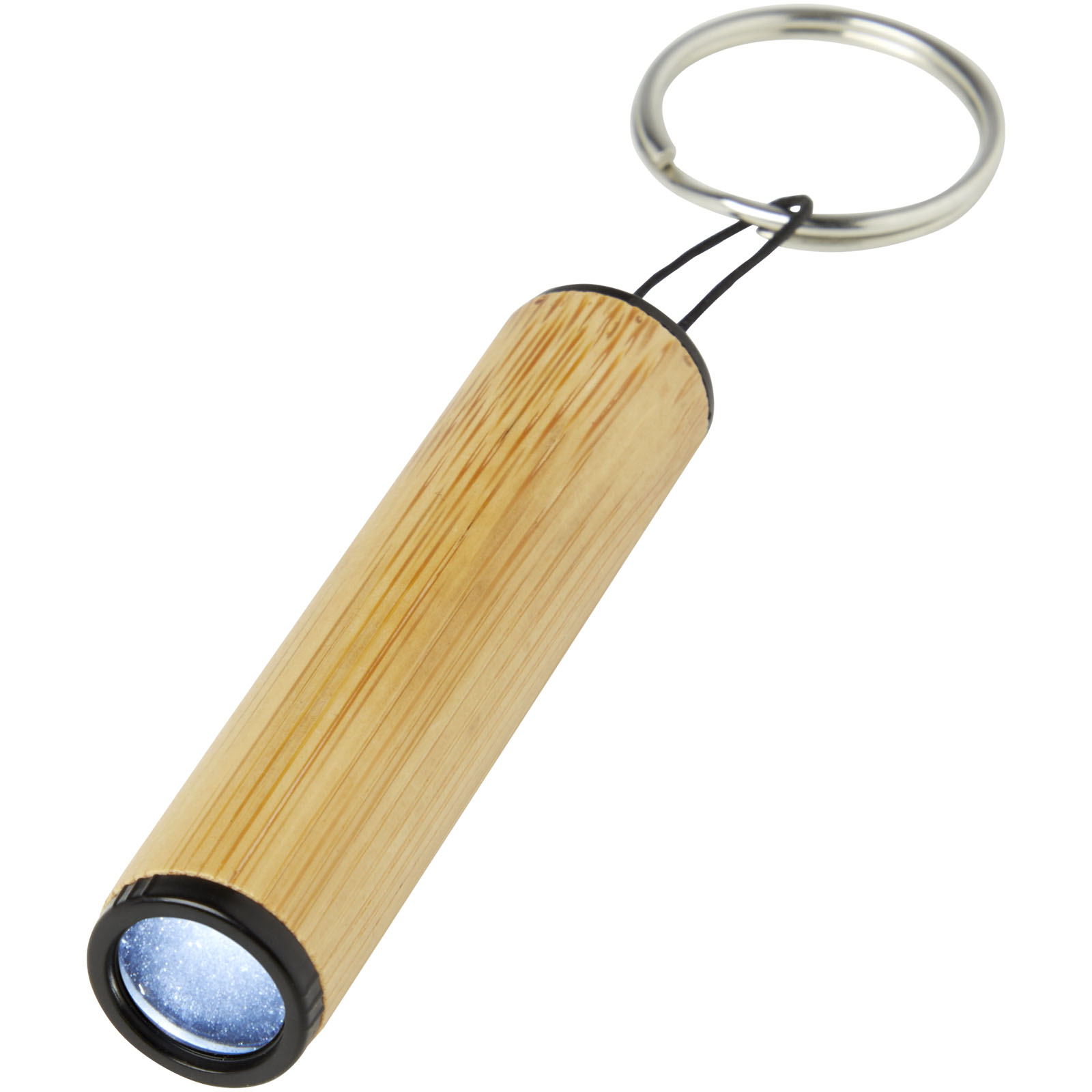 Porte-clés Cane en bambou avec lumière