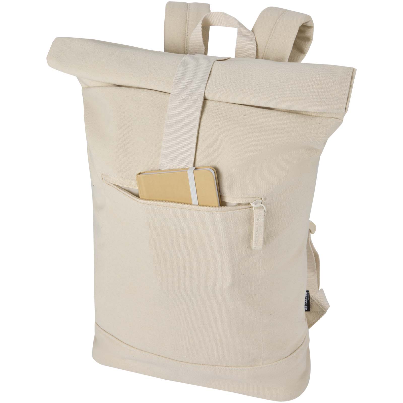 Sac à dos à fermeture enroulable Recanvas recyclé et certifié GRS de 14" et 16 L