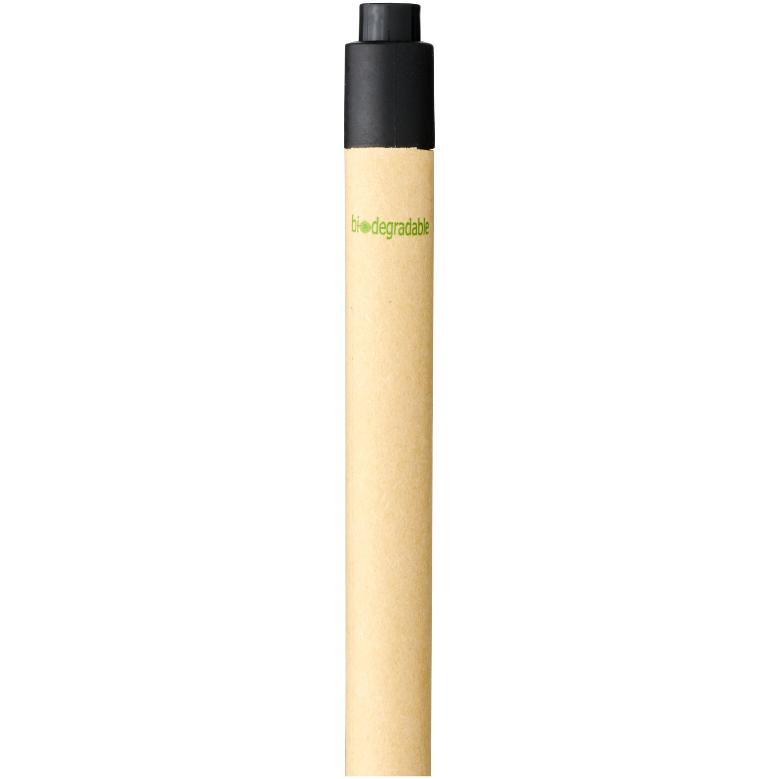Stylo bille en carton recyclé et plastique de maïs Berk (encre noire)