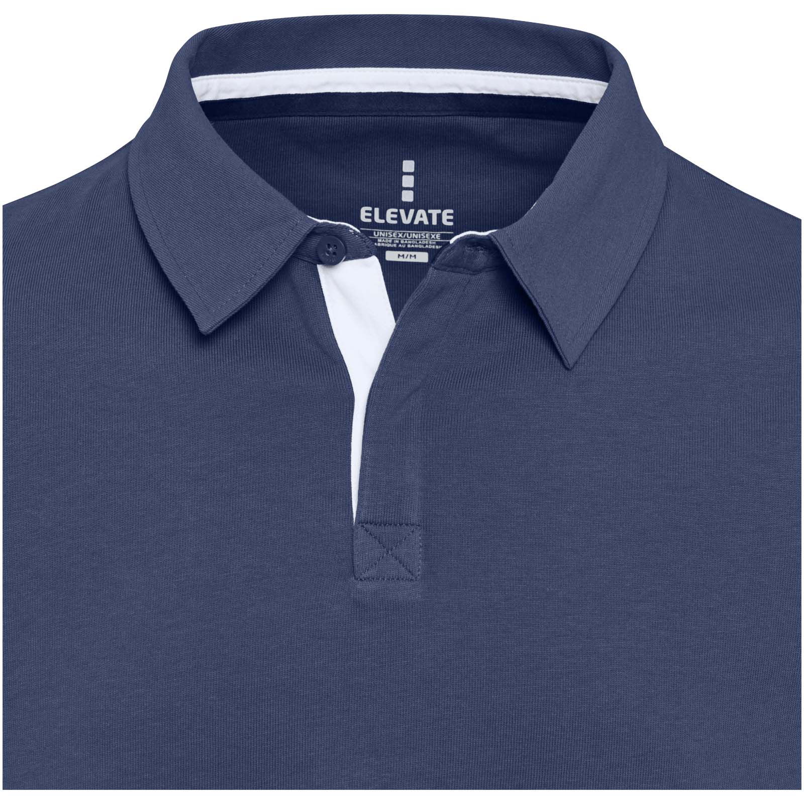 Elevate Sweatshirt de rugbyen coton organique Clyde unisexe