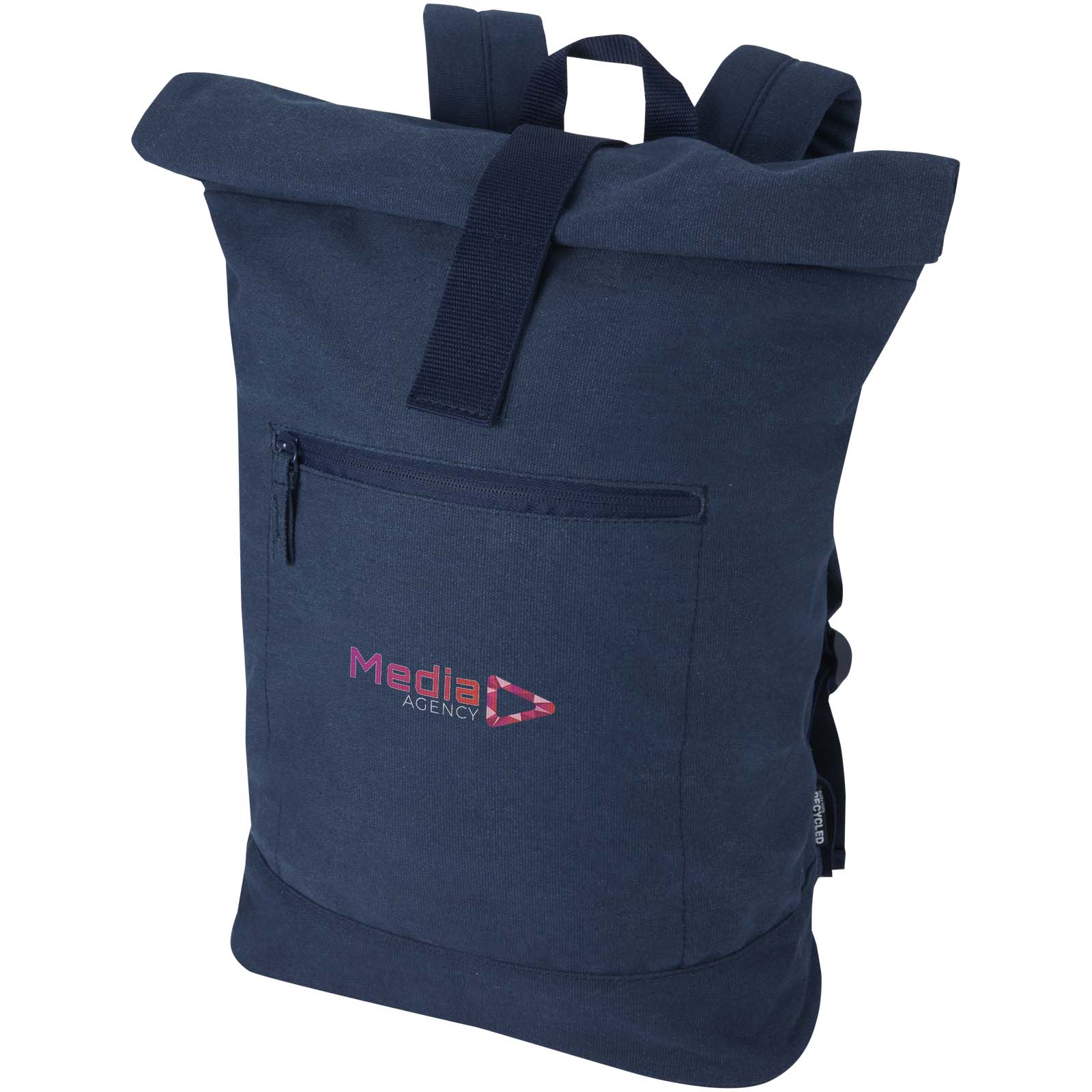 Sac à dos à fermeture enroulable Recanvas recyclé et certifié GRS de 14" et 16 L