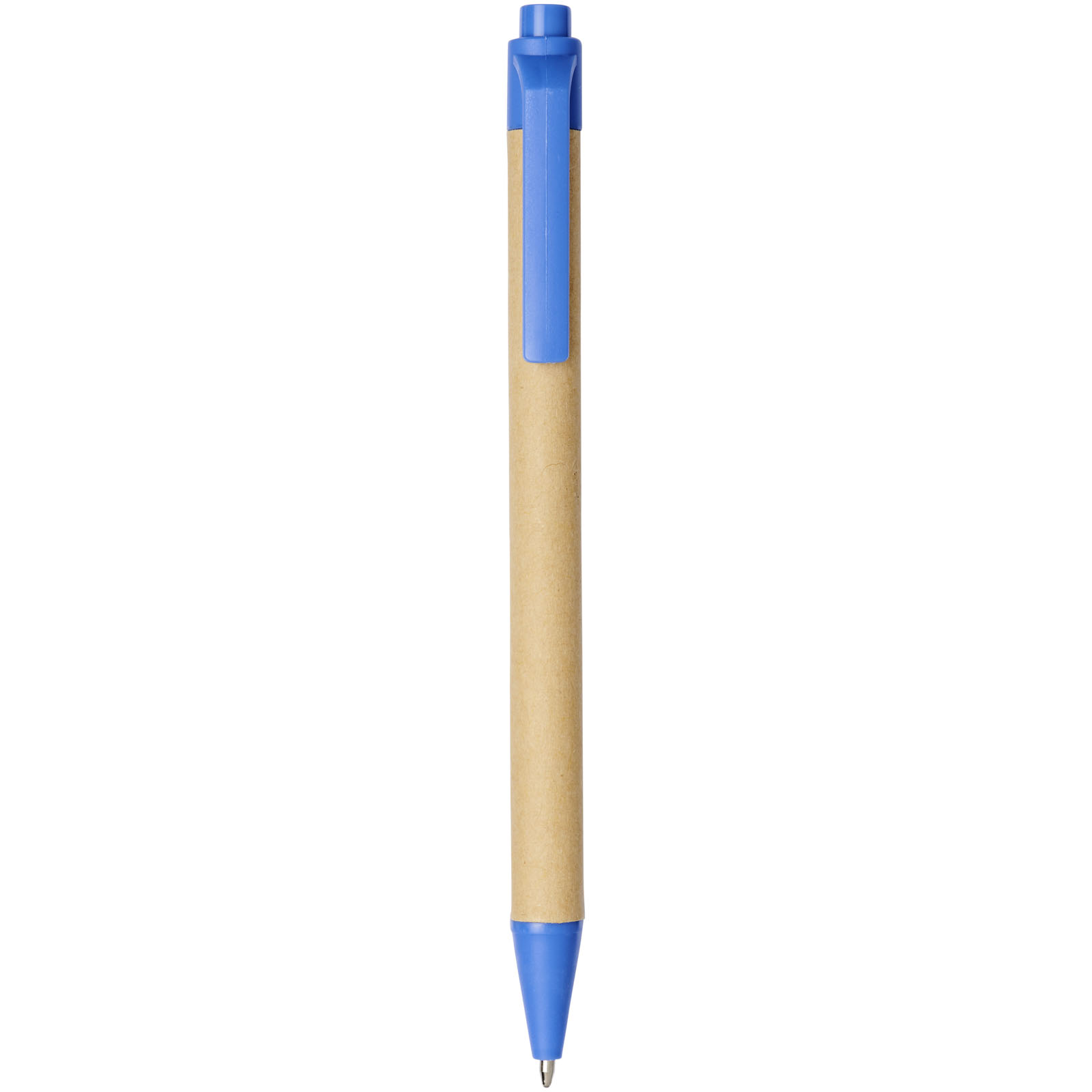 Stylo bille en carton recyclé et plastique de maïs Berk (encre noire)