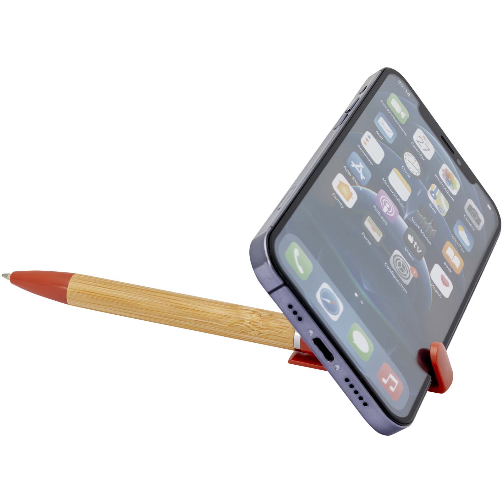 Stylo support de téléphone Delfina (encre bleue)