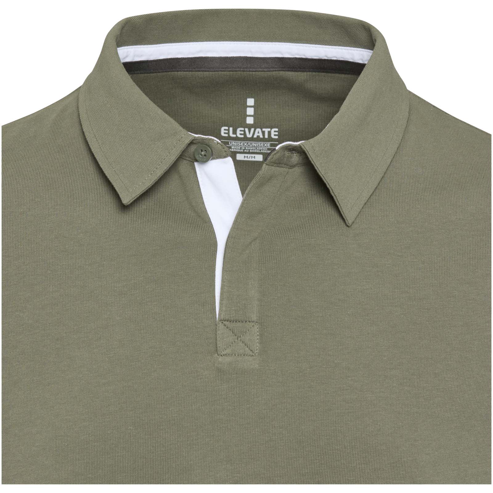 Elevate Sweatshirt de rugbyen coton organique Clyde unisexe