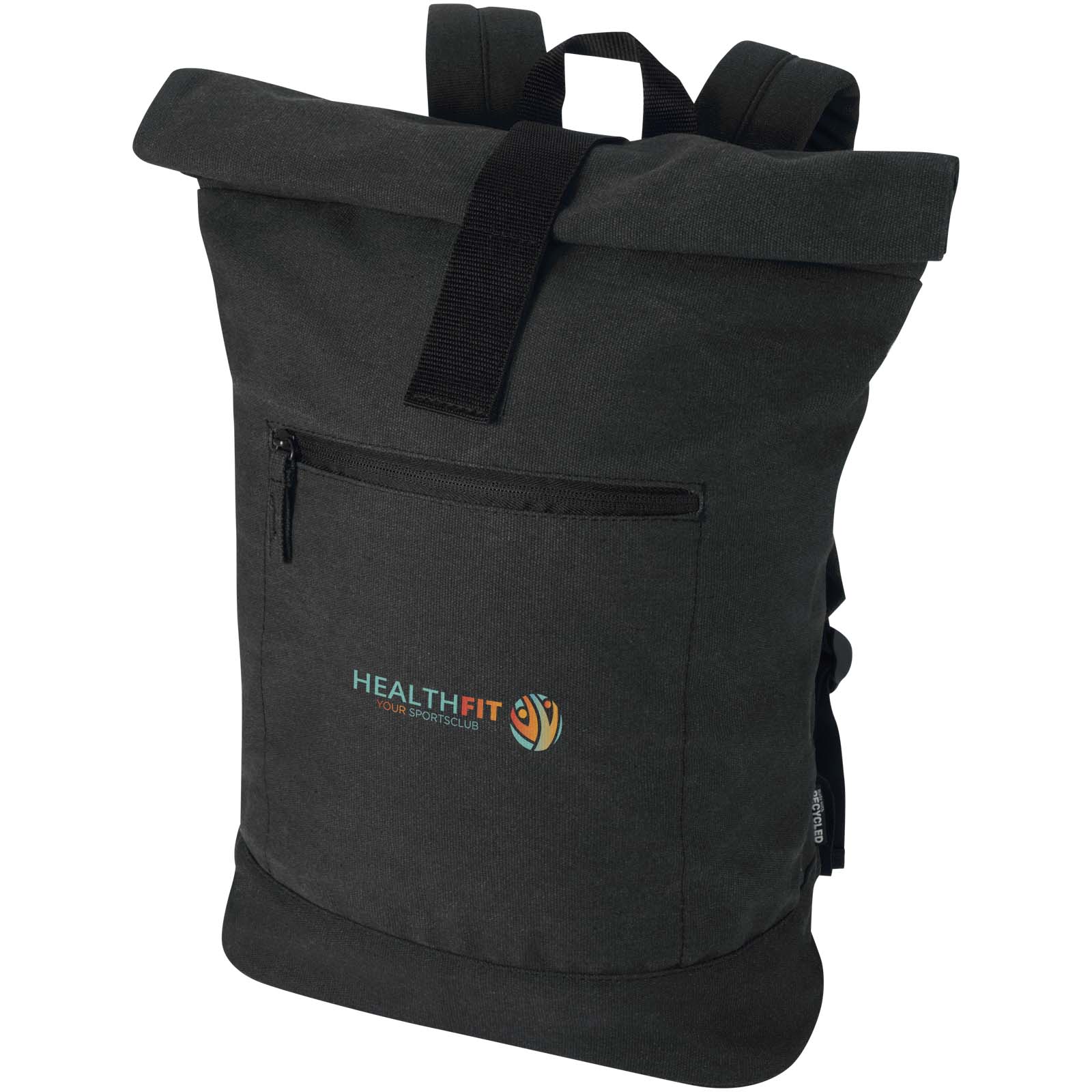 Sac à dos à fermeture enroulable Recanvas recyclé et certifié GRS de 14" et 16 L