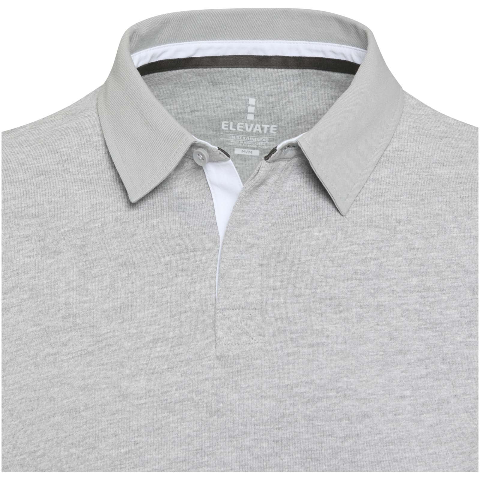 Elevate Sweatshirt de rugbyen coton organique Clyde unisexe