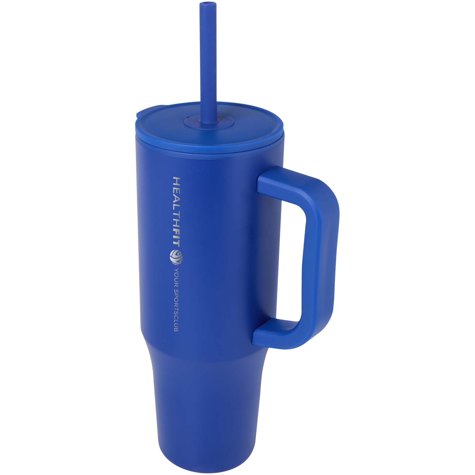 Gobelet isotherme Brady 900 ml certifié RCS avec paille en silicone