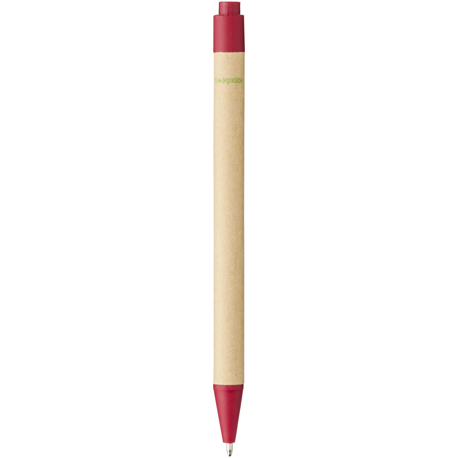 Stylo bille en carton recyclé et plastique de maïs Berk (encre noire)