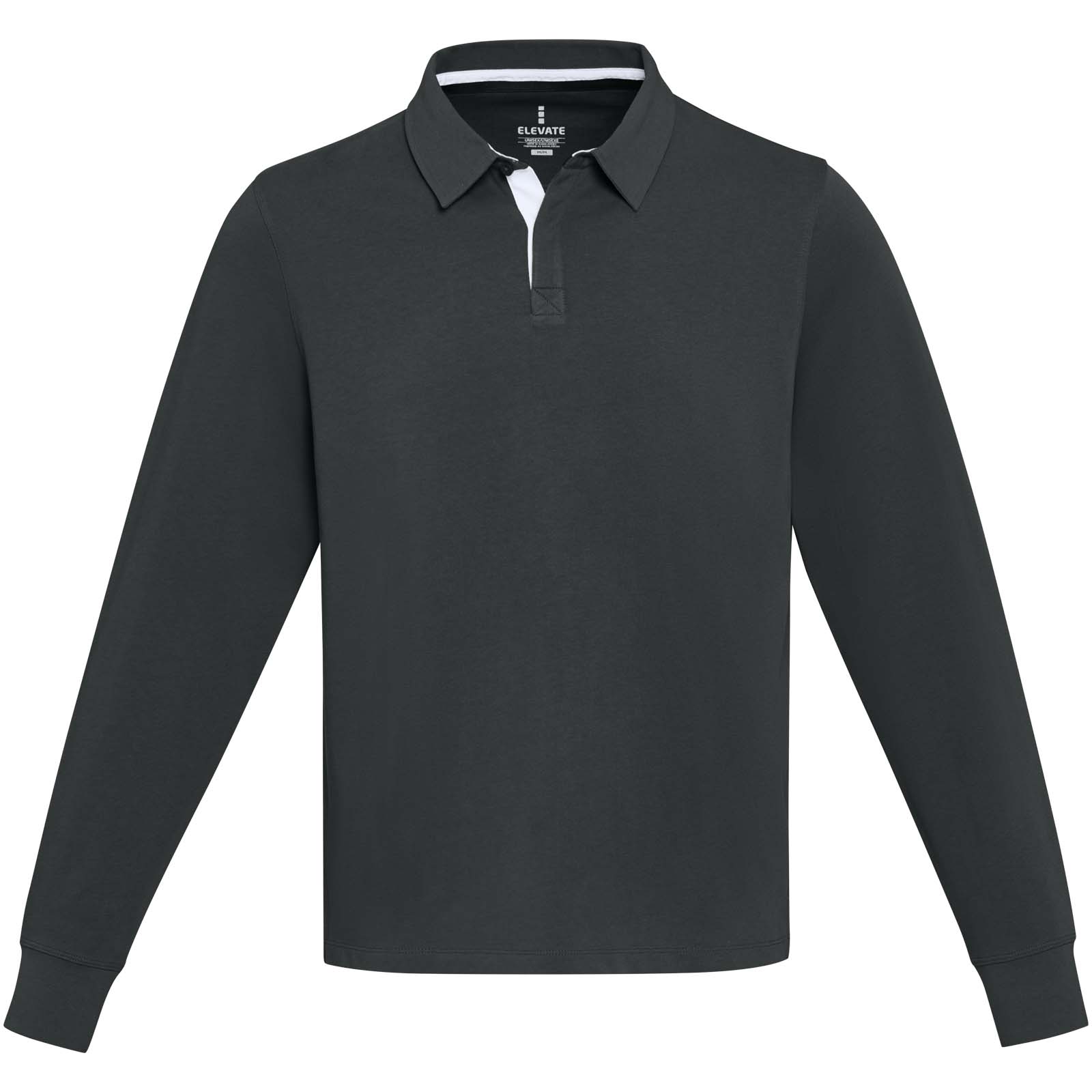 Elevate Sweatshirt de rugbyen coton organique Clyde unisexe