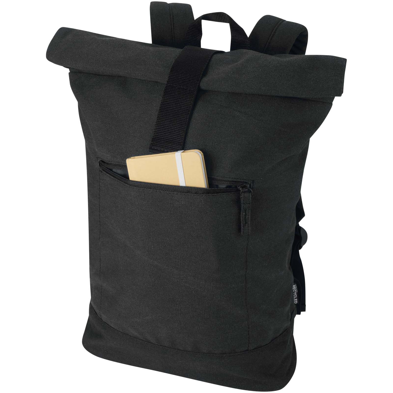 Sac à dos à fermeture enroulable Recanvas recyclé et certifié GRS de 14" et 16 L
