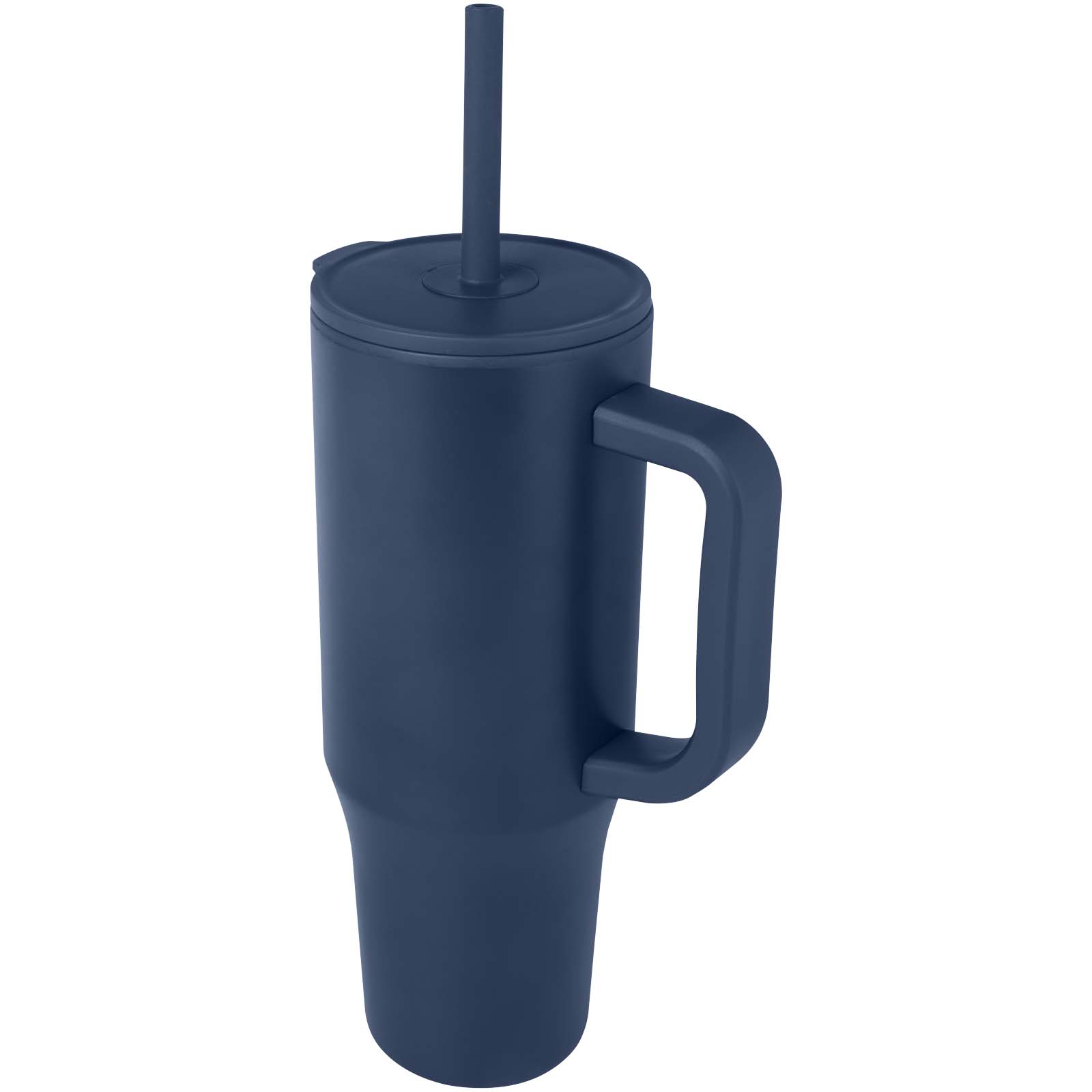 Gobelet isotherme Brady 900 ml certifié RCS avec paille en silicone