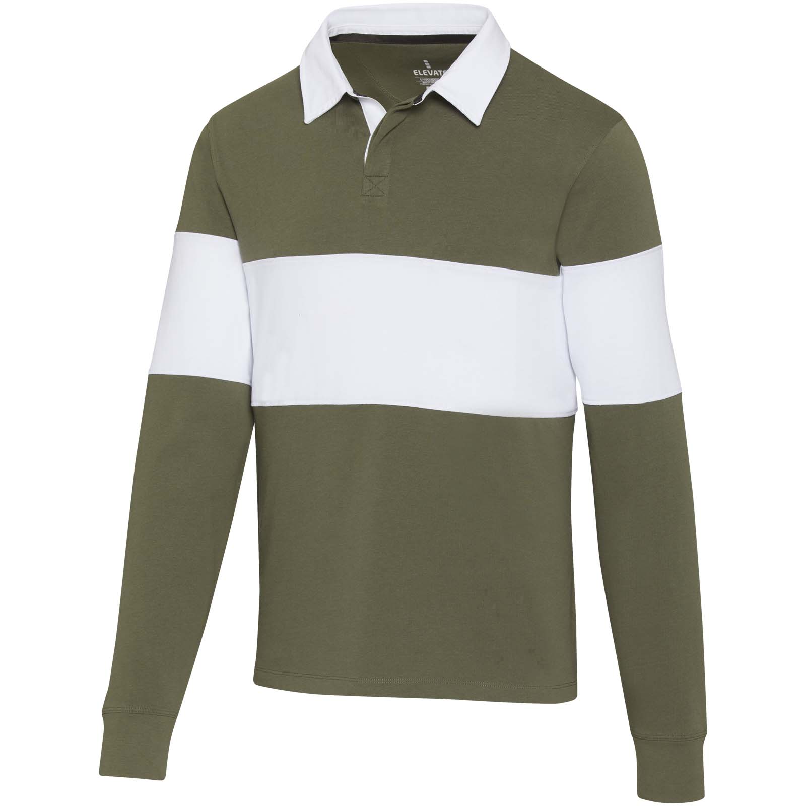 Elevate Sweatshirt de rugbyen coton organique Clyde unisexe