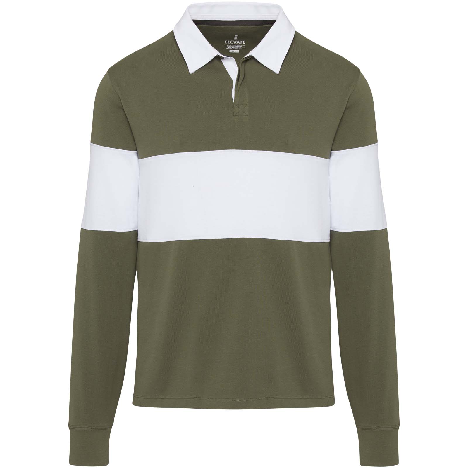 Elevate Sweatshirt de rugbyen coton organique Clyde unisexe