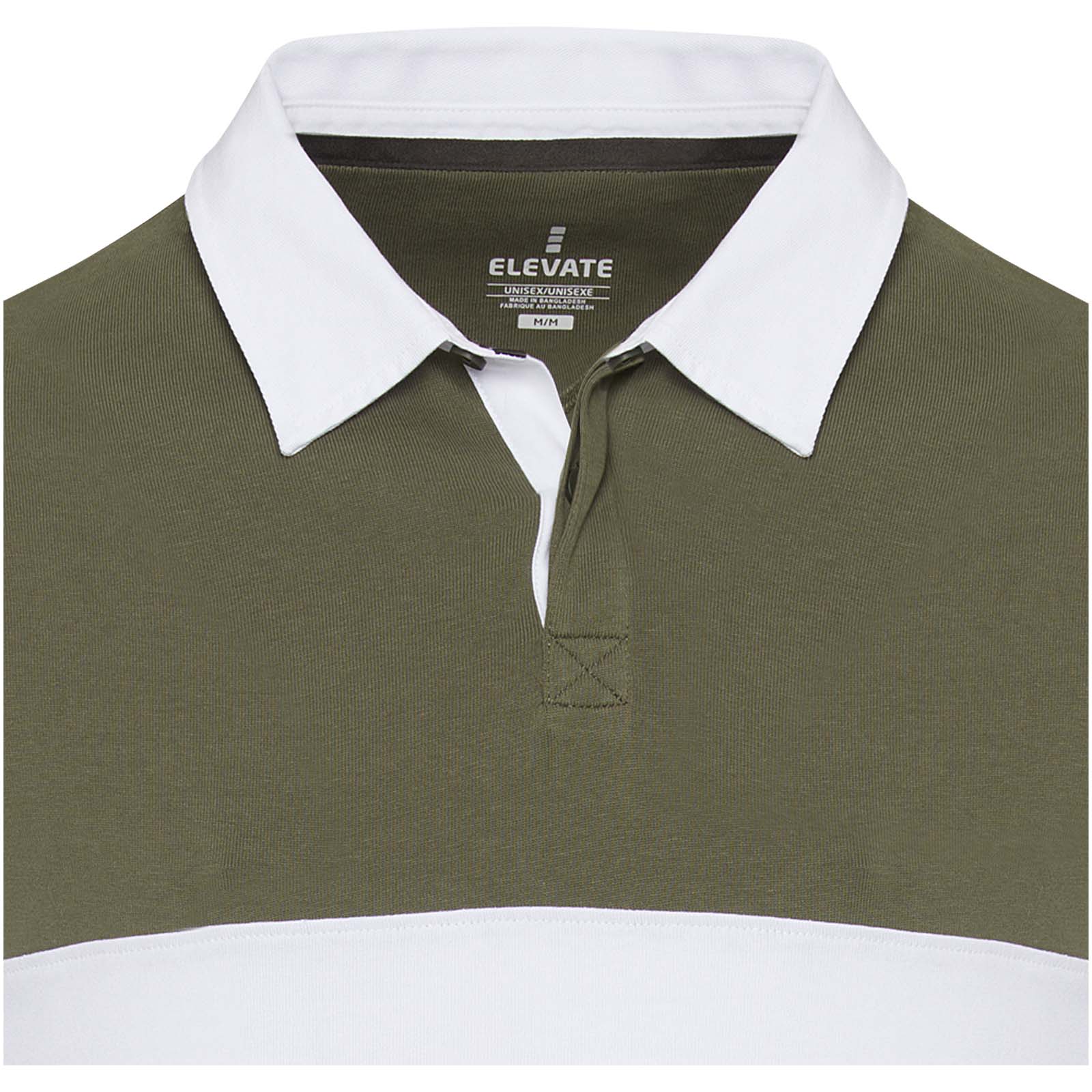 Elevate Sweatshirt de rugbyen coton organique Clyde unisexe