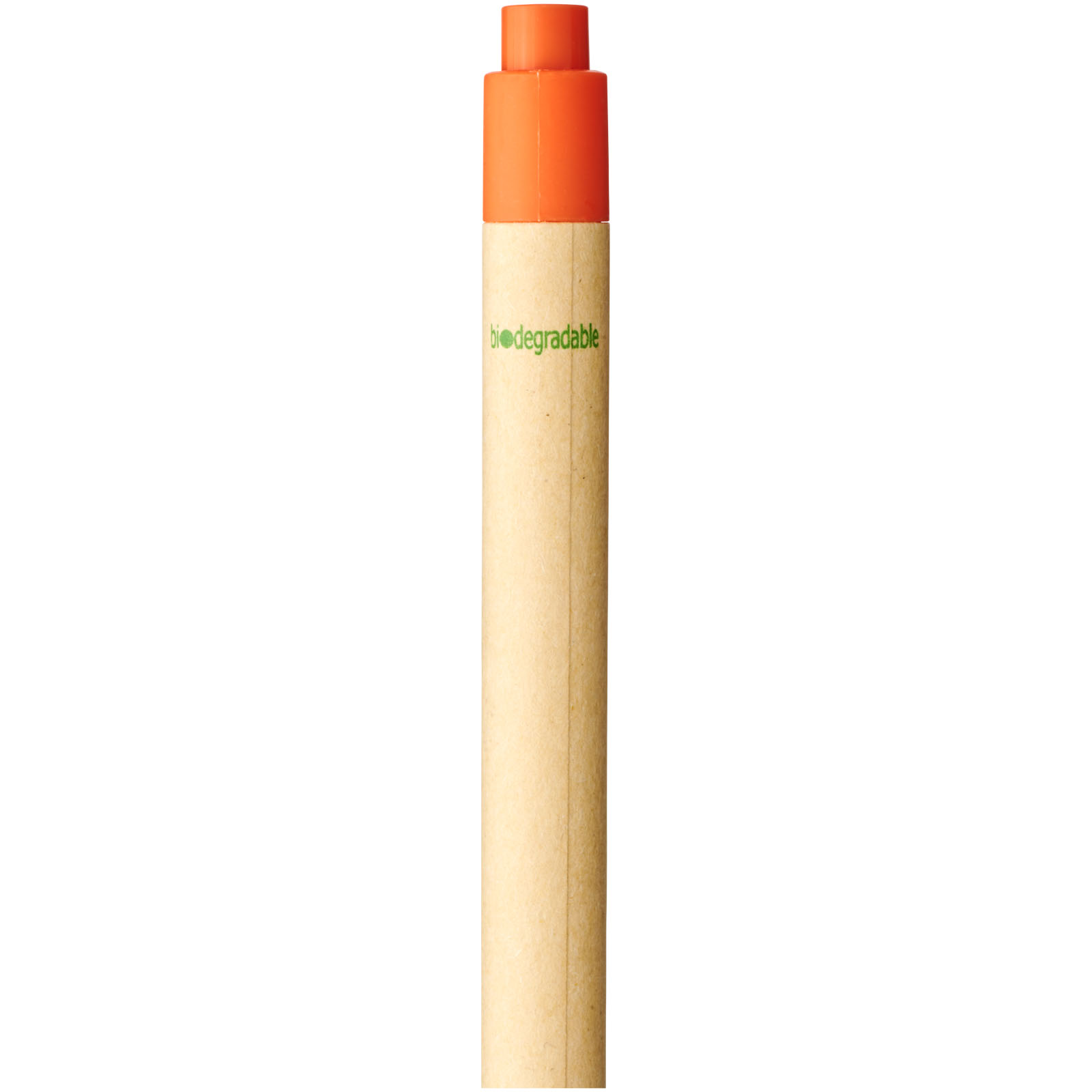 Stylo bille en carton recyclé et plastique de maïs Berk (encre noire)