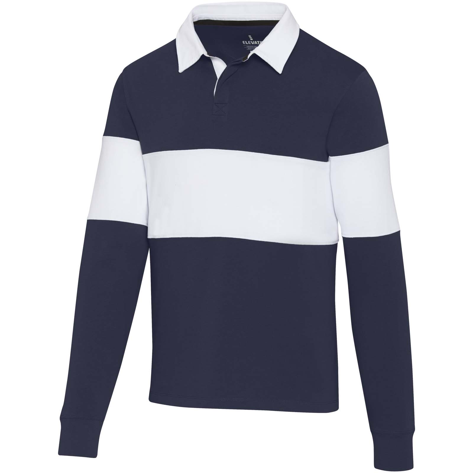 Elevate Sweatshirt de rugbyen coton organique Clyde unisexe