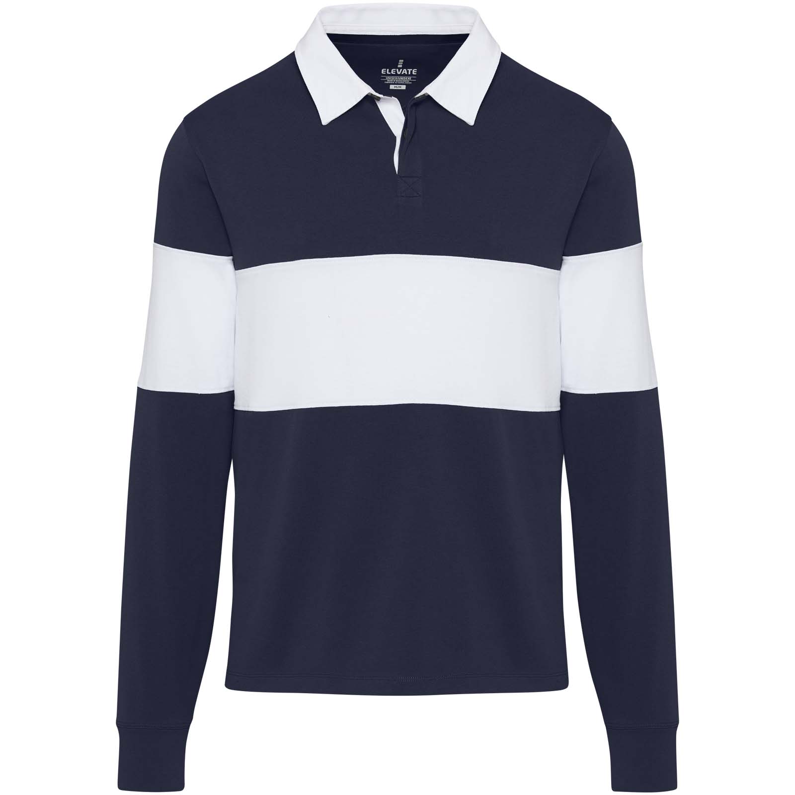 Elevate Sweatshirt de rugbyen coton organique Clyde unisexe