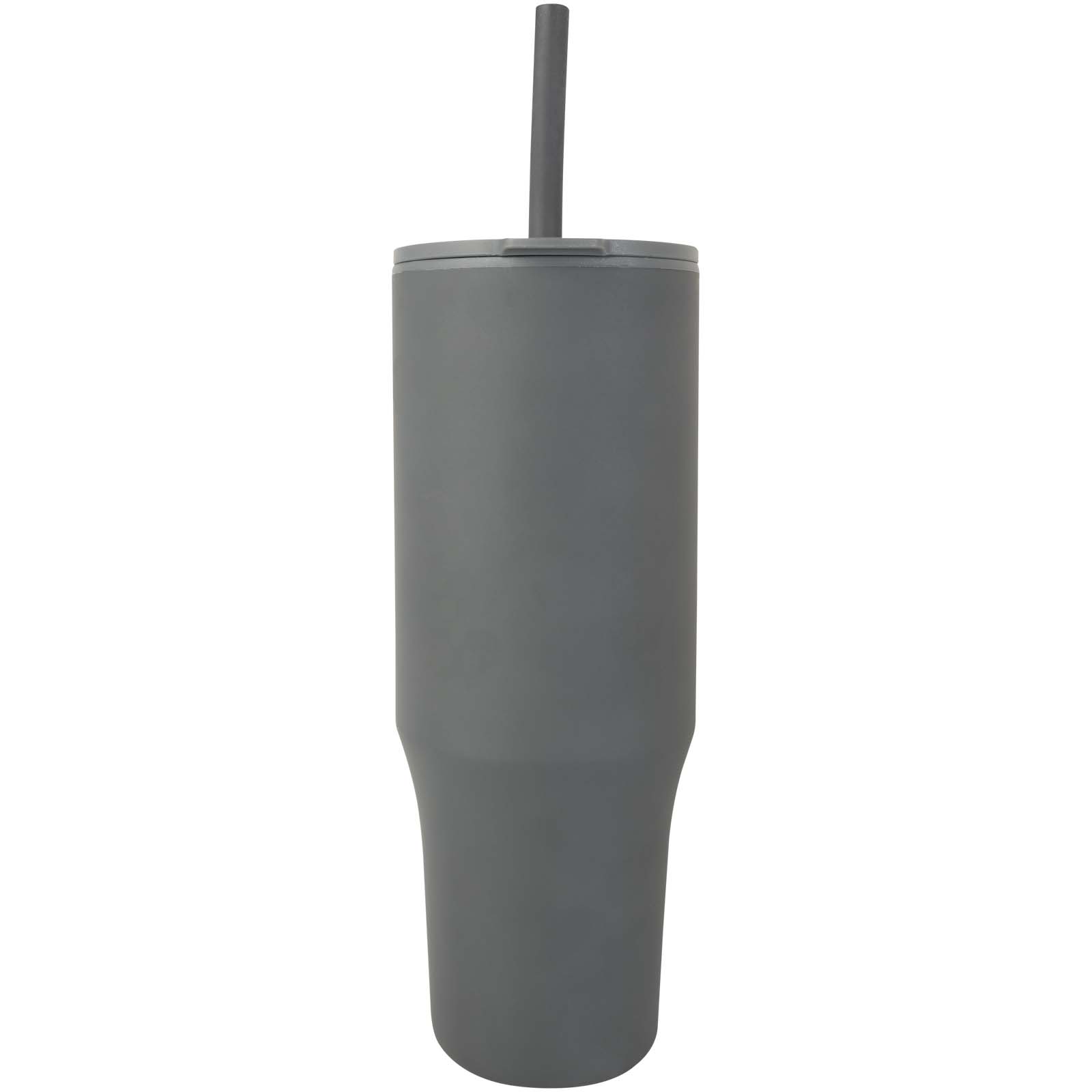 Gobelet isotherme Brady 900 ml certifié RCS avec paille en silicone