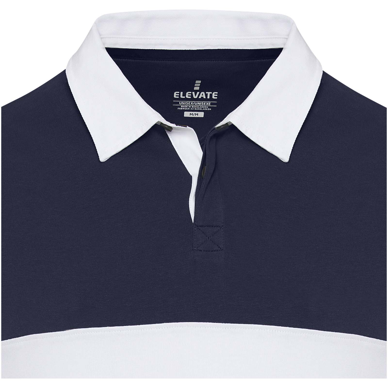 Elevate Sweatshirt de rugbyen coton organique Clyde unisexe