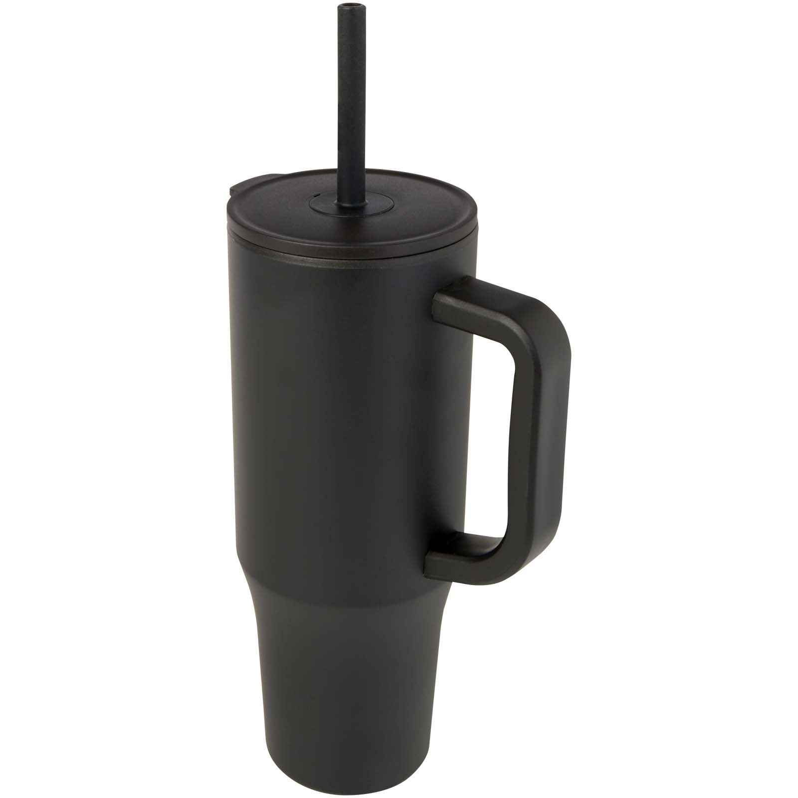 Gobelet isotherme Brady 900 ml certifié RCS avec paille en silicone