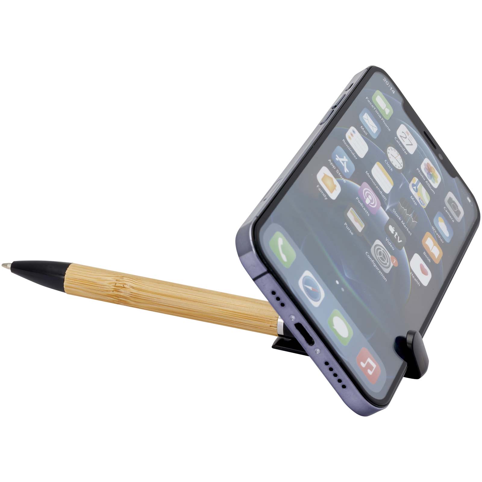 Stylo support de téléphone Delfina (encre bleue)