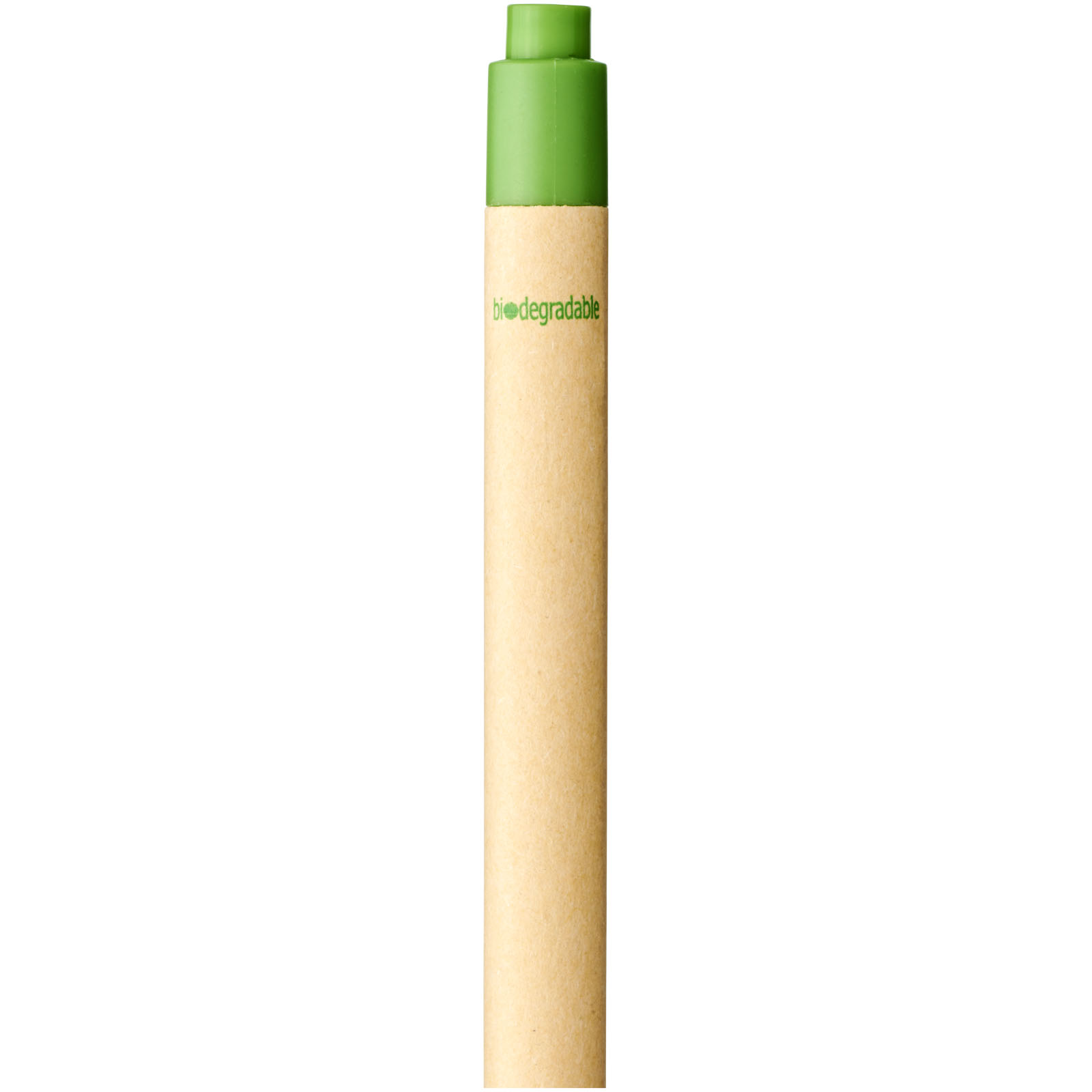 Stylo bille en carton recyclé et plastique de maïs Berk (encre noire)