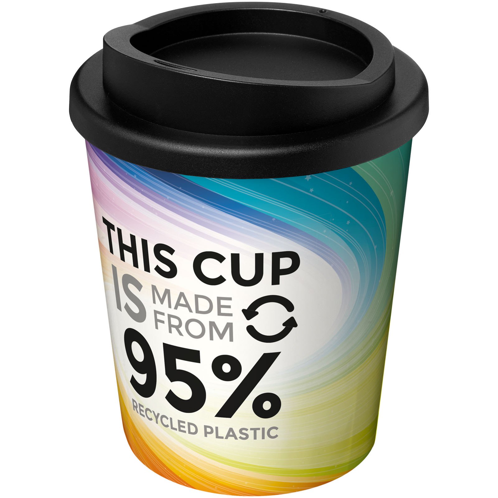 Gobelet avec isolation Brite-Americano® Espresso Recycled de 250 ml