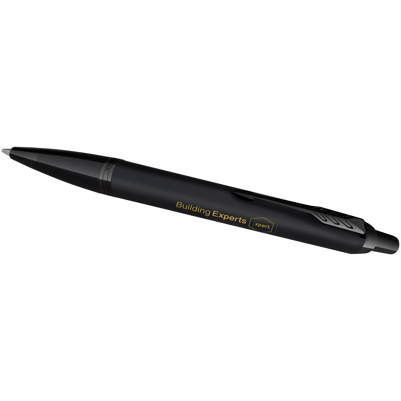 Parure IM avec stylo roller et stylo bille achromatiques Parker (encre noire/bleue)