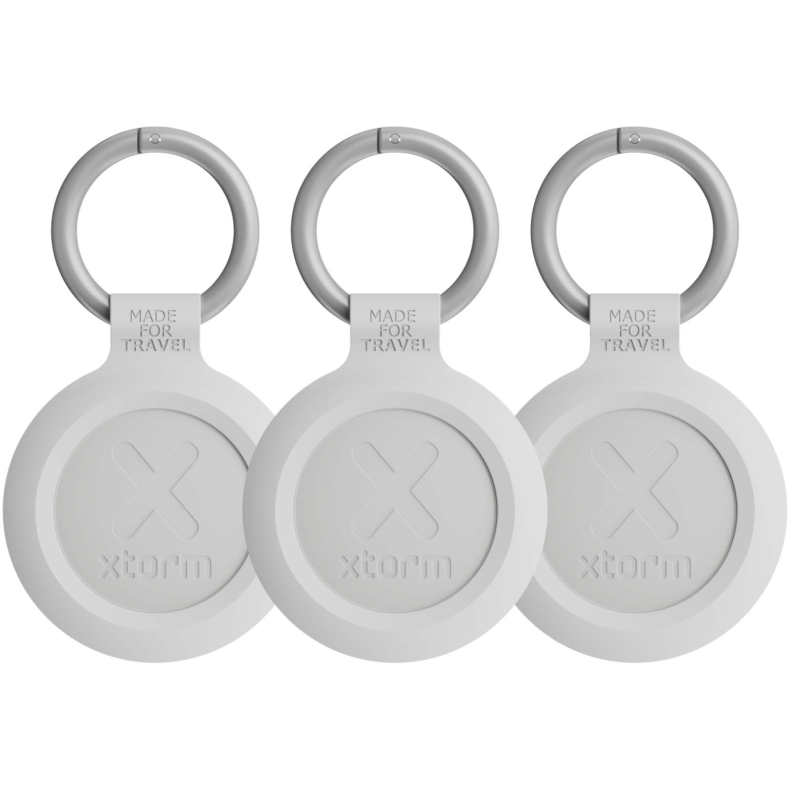 Ensemble de 3 balises de voyage résistantes à l’eau Xtorm XTAG2GA