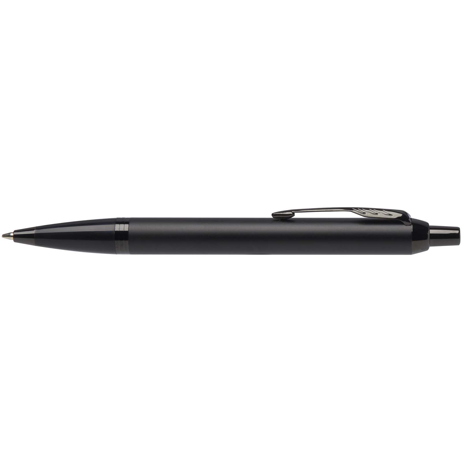Parure IM avec stylo roller et stylo bille achromatiques Parker (encre noire/bleue)