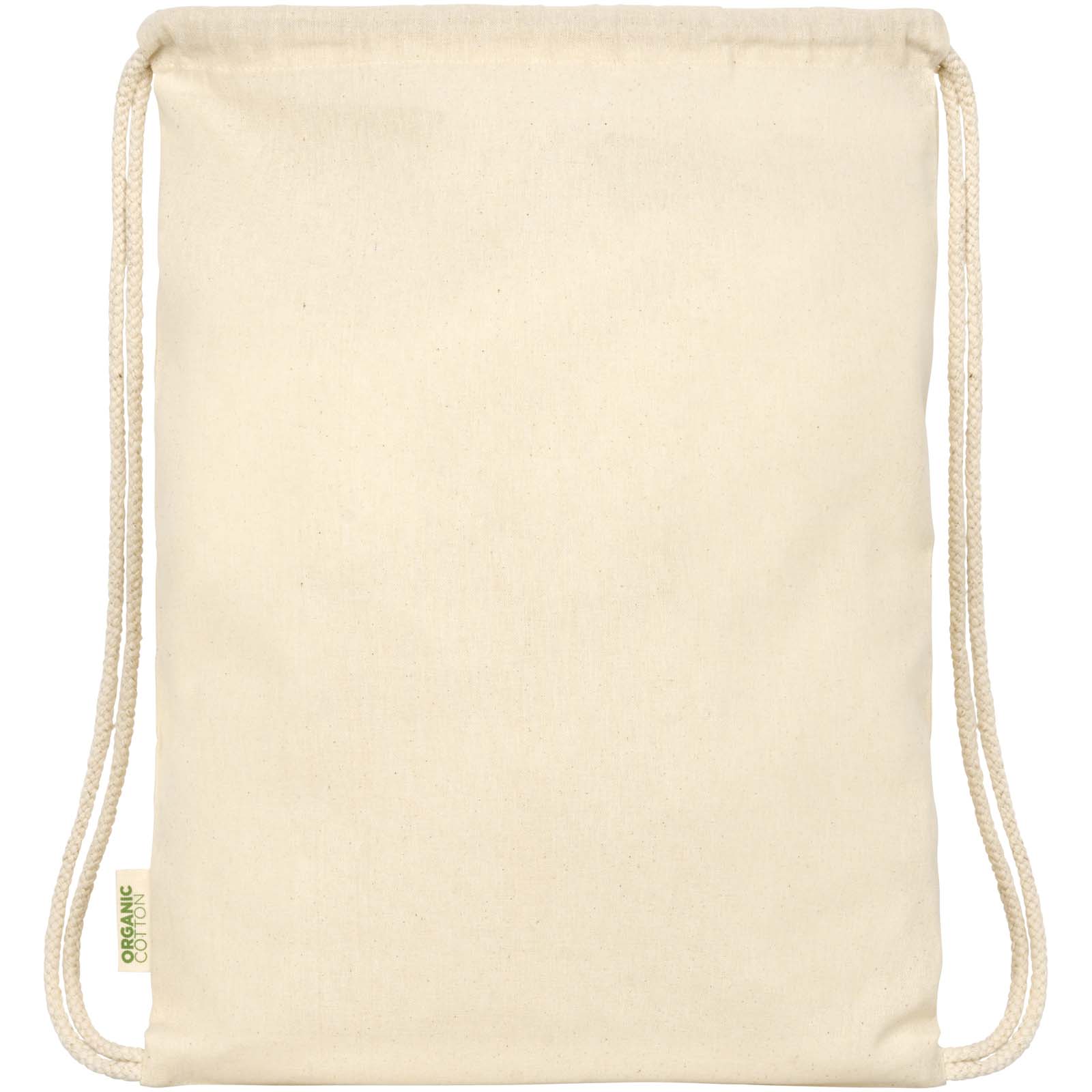 Sac refermable à cordon Odisha de 5 L bio certifié OCS 100 g/m²