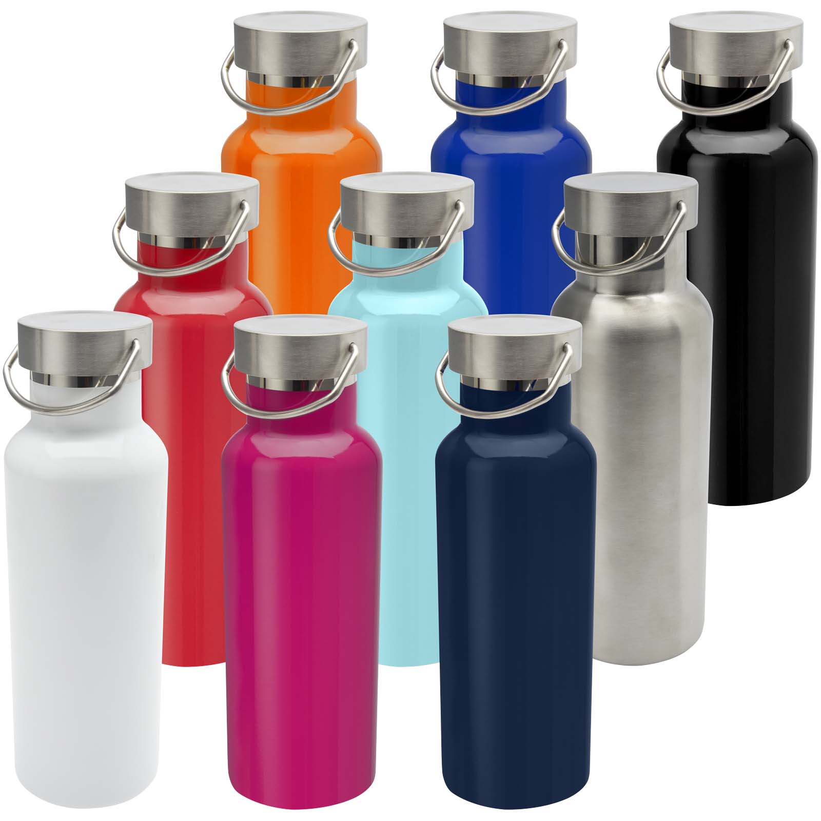 Bouteille d’eau Thor de 500 ml en acier inoxydable certifié RCS